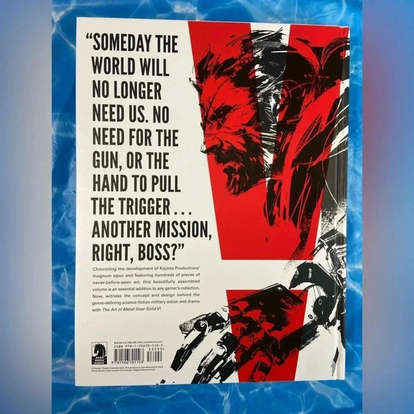 The Art of Metal Gear Solid V - Dark Horse - Hardcover-  Rare - Picture 10 of 16